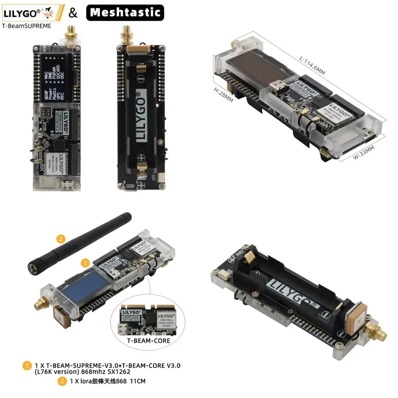Esp32 - dla modułu LILYGO T-Beam ESP32-S3 SX1262