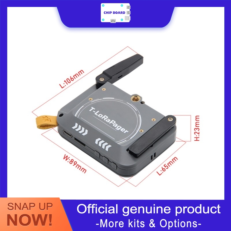 Esp32 Uart Module - LILYGO T-LoRa Pager - przenośne urządzenie