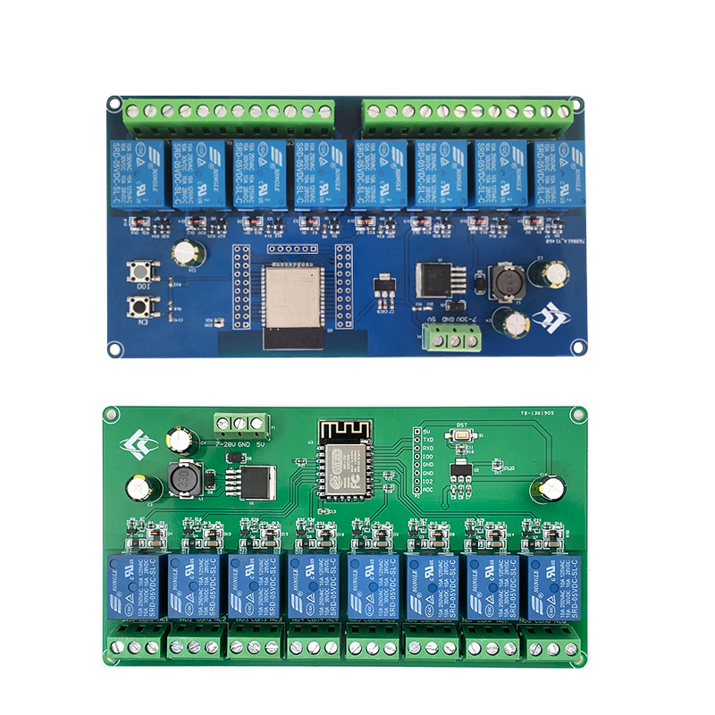 ESP8266 / ESP32 WIFI 8-kanałow – Esp32 Uart Module recenzja i cena