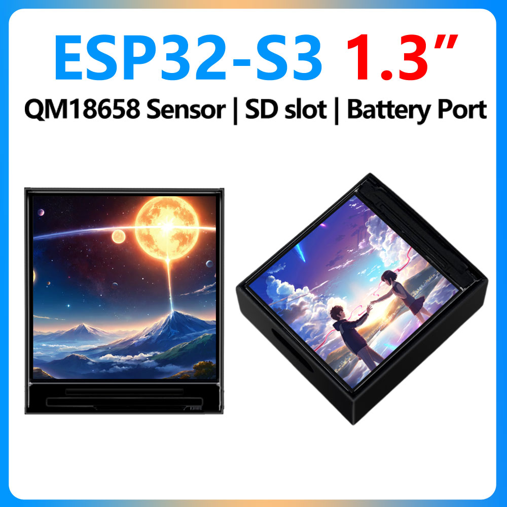 Waveshare ESP32-S3 1.3-calowy  – Espressif Esp32 recenzja i cena