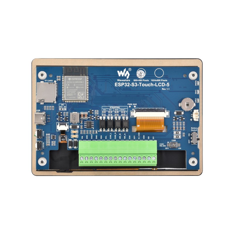 Waveshare ESP32-S3-Touch-LCD-5 – Esp32 Development Board recenzja i cena