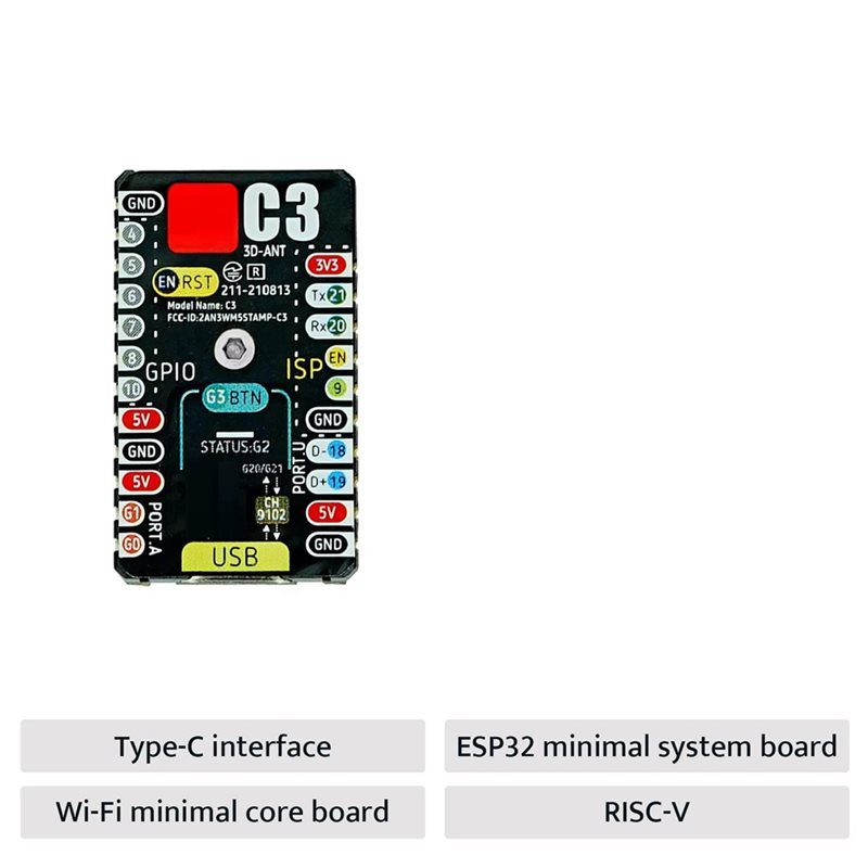 Płytka rozwojowa A99E-ESP32-C3 – Esp32 C3 recenzja i cena
