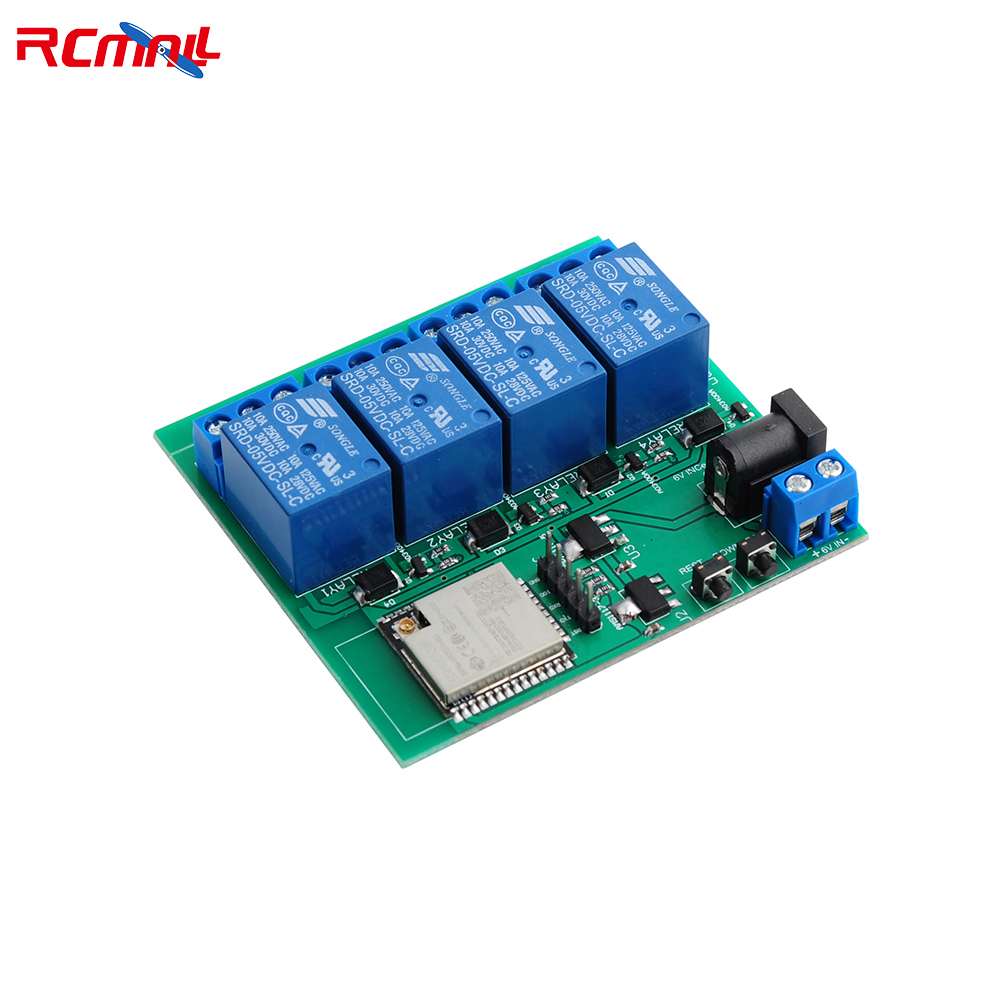 Moduł przekaźnikowy ESP32S 4CH – Esp32 Uart Module recenzja i cena